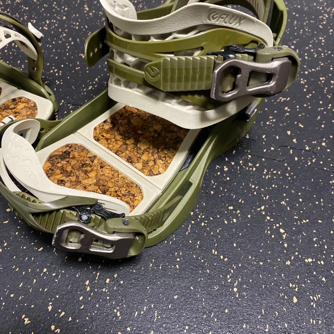 FLUX BDGS スノーボード ビンディング オリーブ