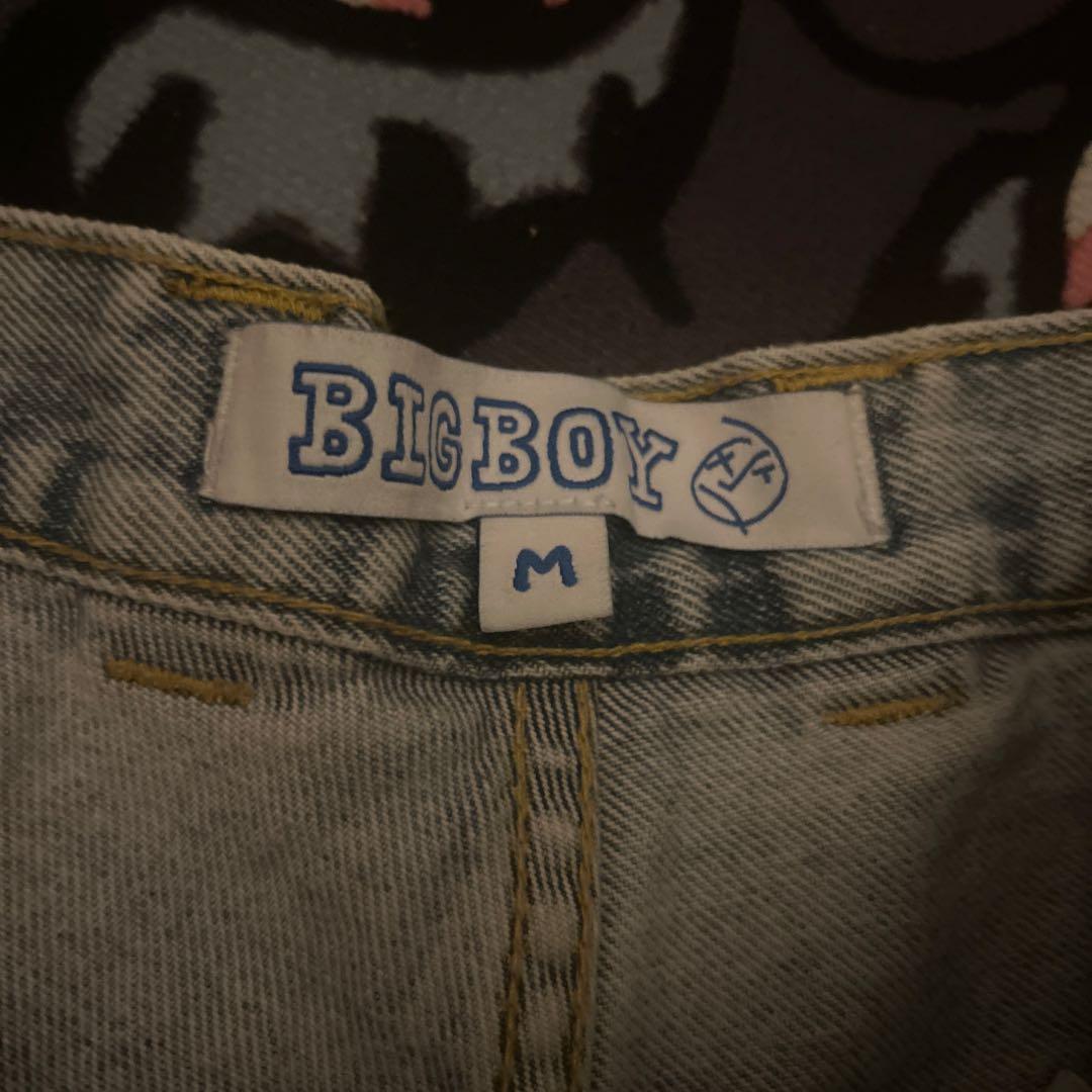 K*u様 polar big boy デニム ライトブルー 旧ロゴ