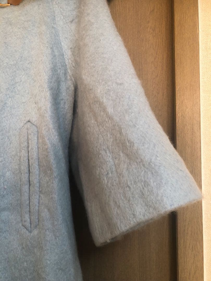 SALE⭐︎ローズティアラ希少web限定水色ショートコート大きいサイズ42〜46