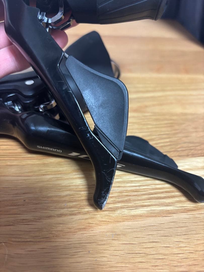 shimano105st-r7020 油圧 stiレバー 2×11s動作問題なし