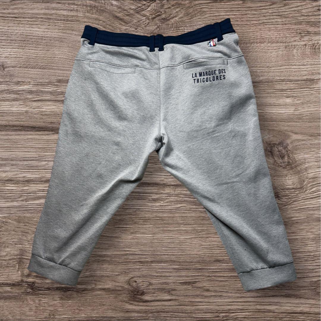 上下セット✨ルコックゴルフ バイカラーポロシャツ & 7分丈ジョガーパンツ LL