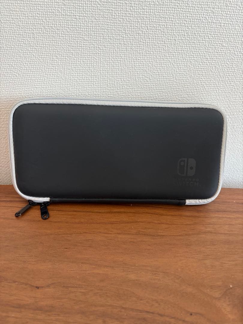 NintendoSwitch本体、HORI製コントローラー、純正キャリングケース