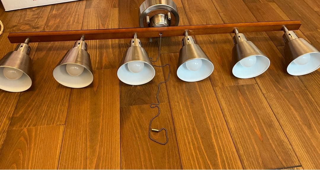 シーリングライト 6灯 北欧風　シンプル