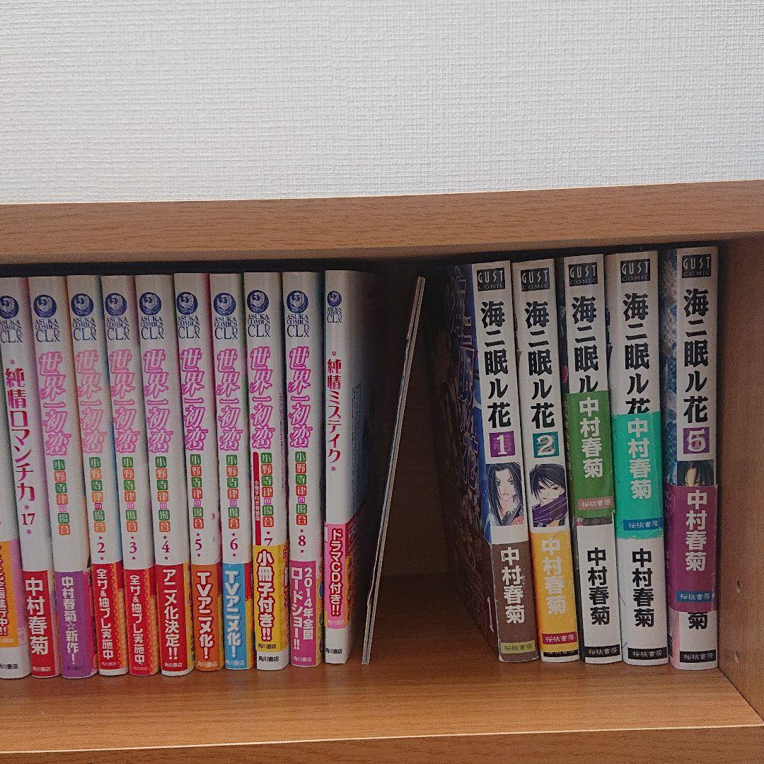 中村春菊 ①純情ロマンチカ② 世界一初恋 ③海二眠ル花 全31巻