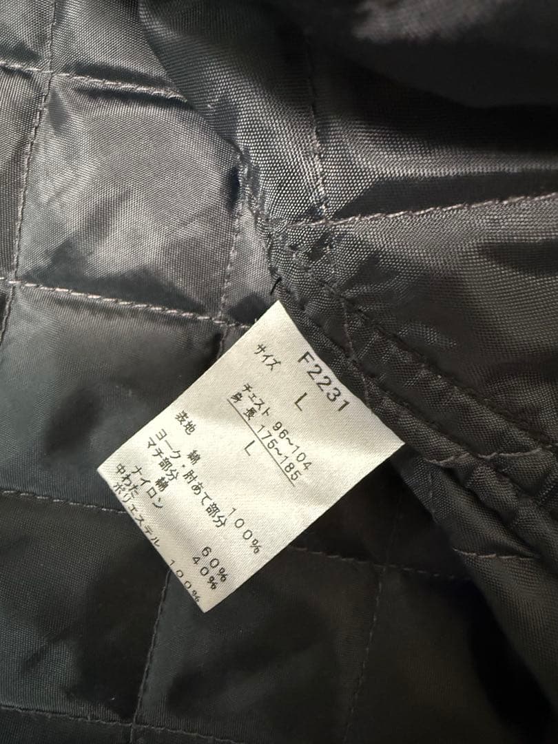 美品　fred perry フード付きパーカー　ブルゾン　チェック　キルティング