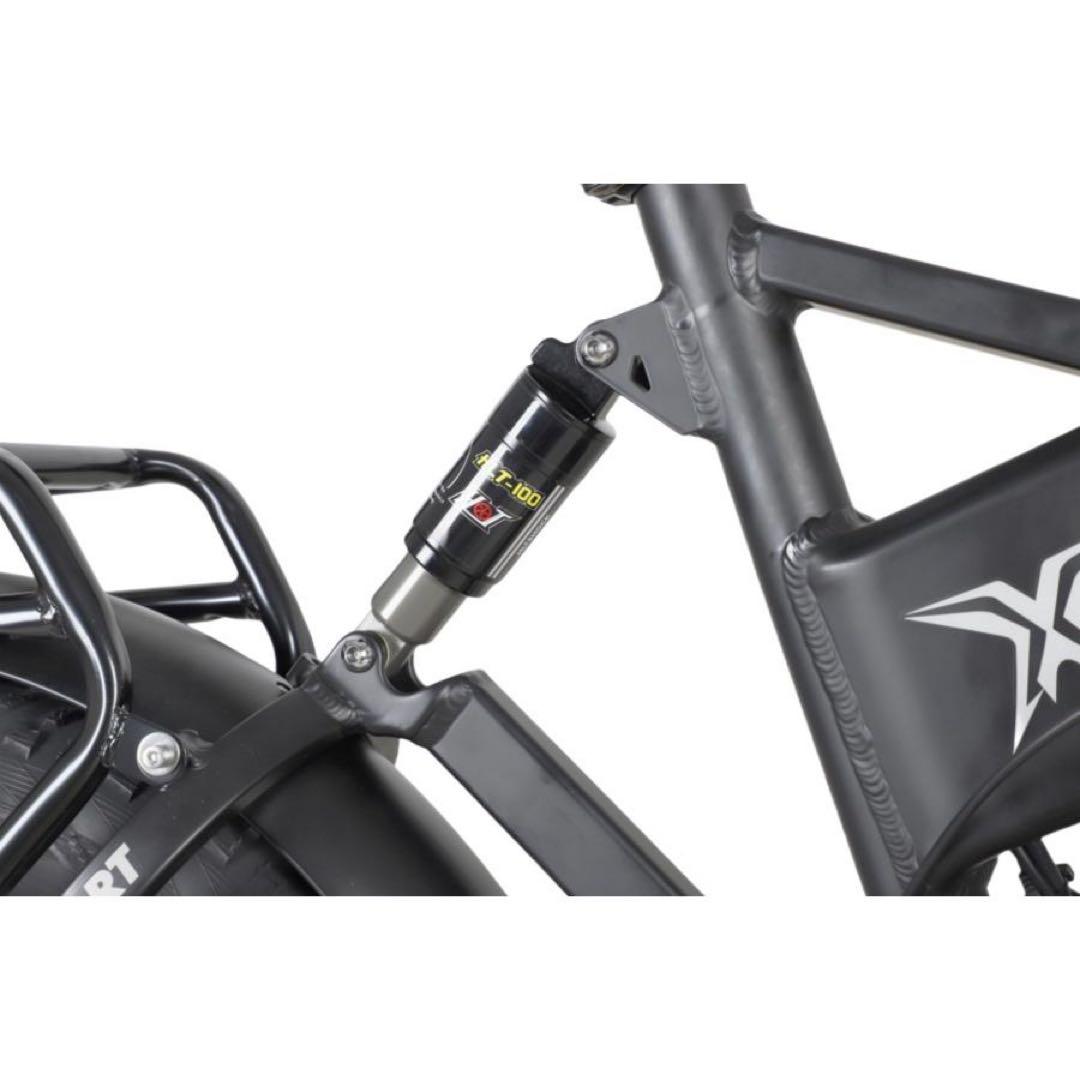 E’KEI X 9段変速ギア付 折りたたみ ブラック 20インチ 型式認定済