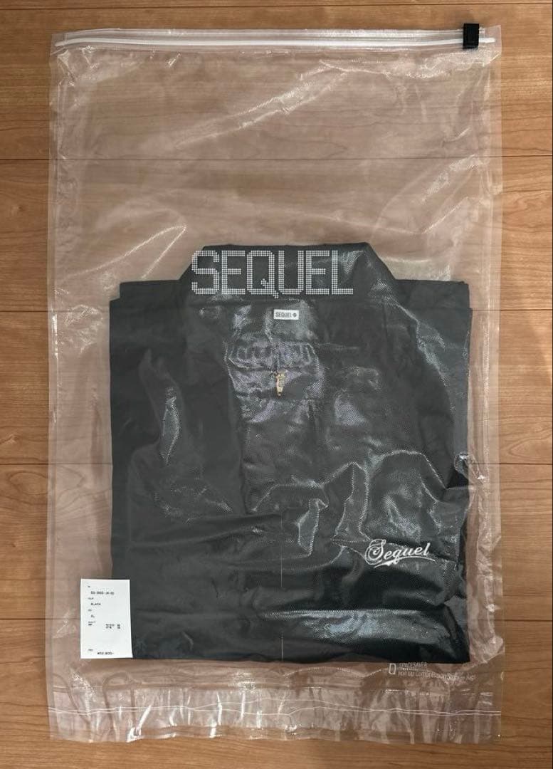 24SS SEQUEL DRIZZLER JACKET美品XL黒