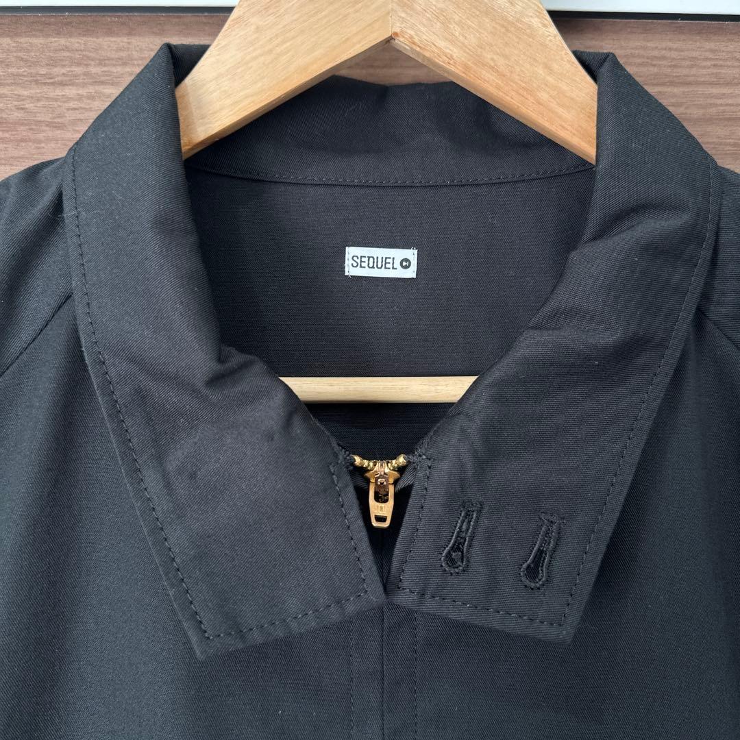 24SS SEQUEL DRIZZLER JACKET美品XL黒