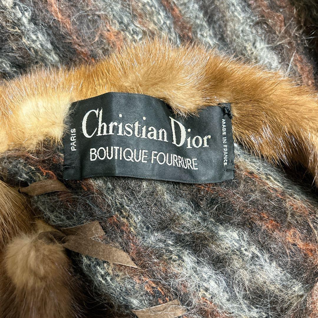希少　DIOR ミンク クリスチャンデイオール最高級　毛皮