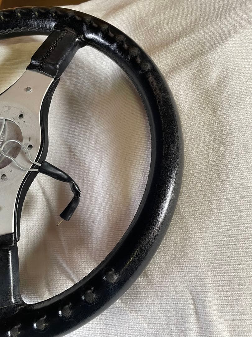 イタルボランテ ステアリング レザー　希少