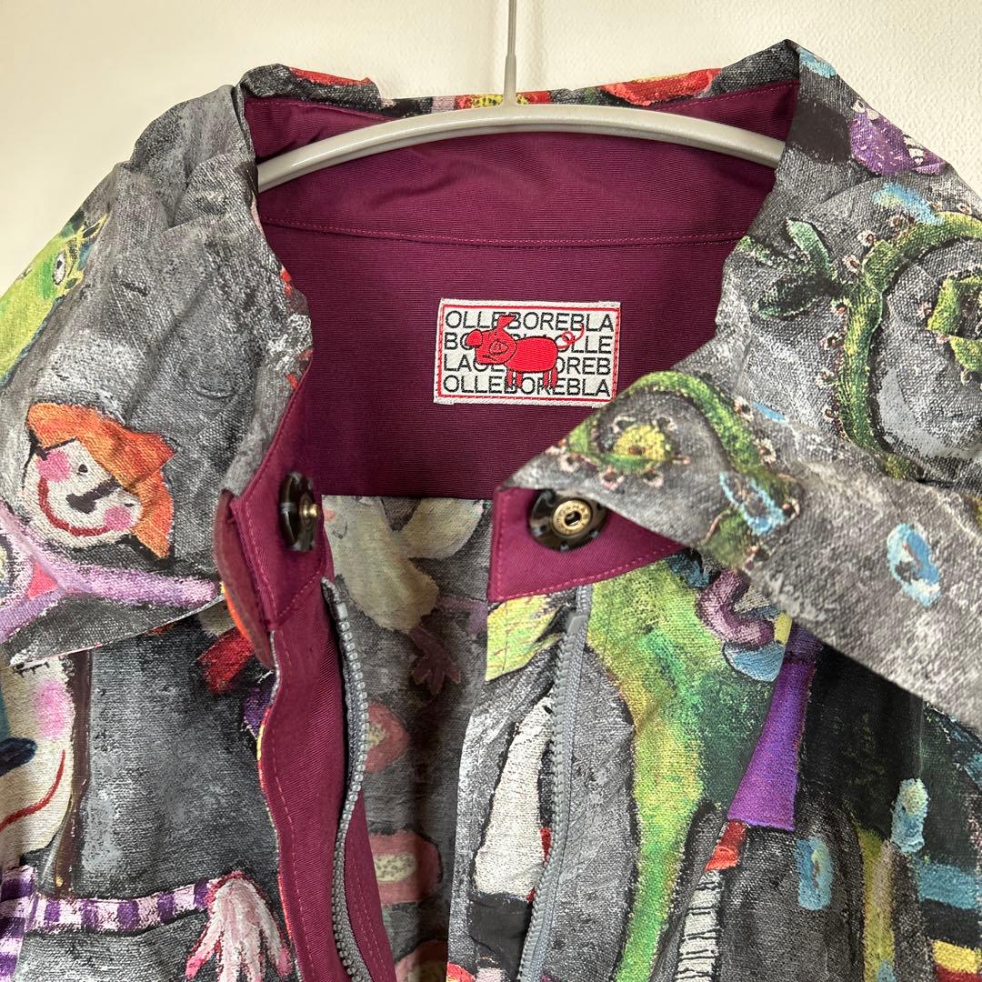 OLLEBOREBLA （ALBEROBELLO）アートプリントジャケット