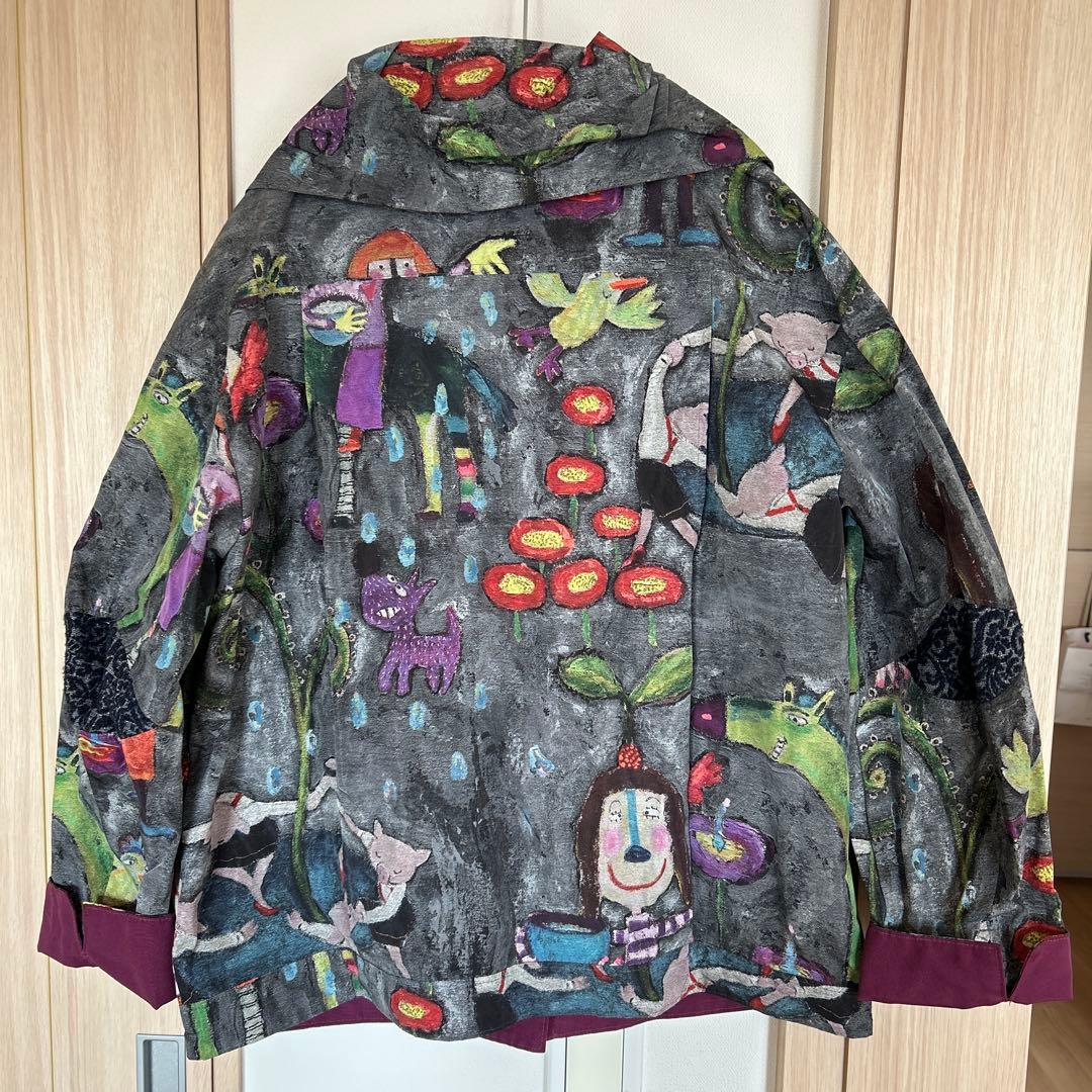 OLLEBOREBLA （ALBEROBELLO）アートプリントジャケット