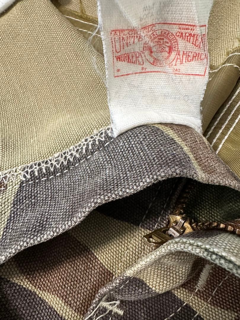 【希少】カーハート 100周年 80s USA ダックハンター カモ ダブルニー