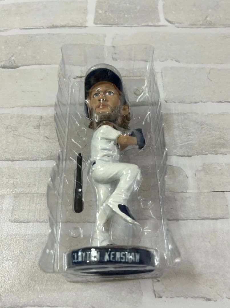 ドジャース　カーショー選手ボブルヘッド