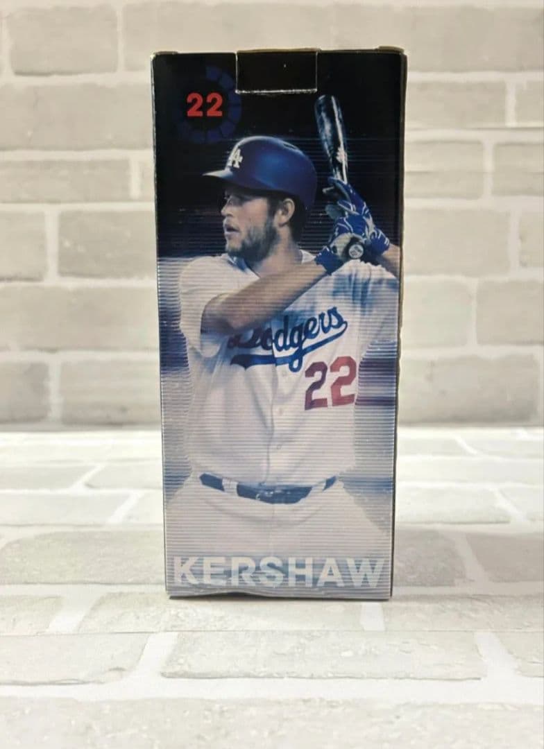 ドジャース　カーショー選手ボブルヘッド