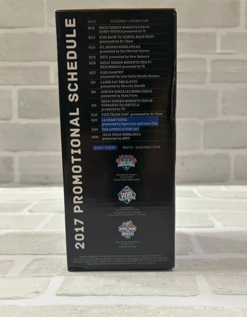 ドジャース　カーショー選手ボブルヘッド