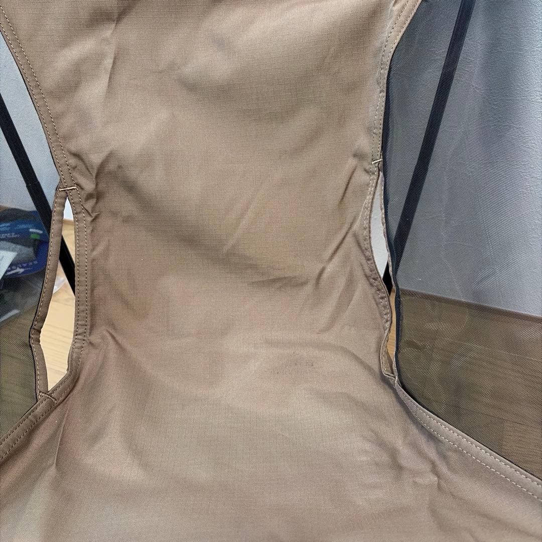 【美品】ヘリノックス グラウンドチェア　コヨーテタン