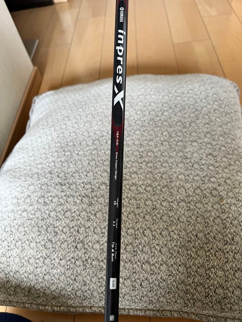 良品ヤマハ　インプレスX D BLACK　希少8番アイアン単品　カーボン硬さSR