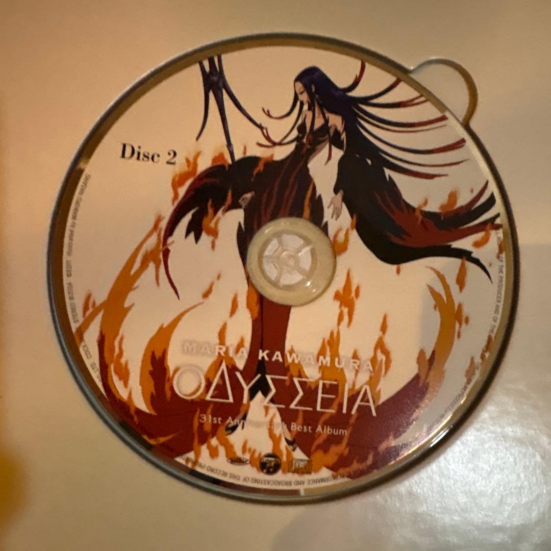 川村万梨阿 31周年ベストアルバム-オデッセイ　CD