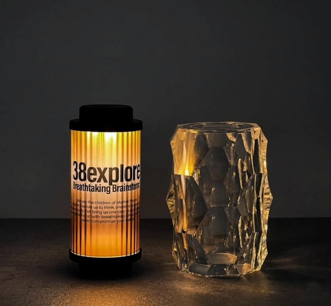 アクリルシェード　エジソンライトスティック　38灯　38explore