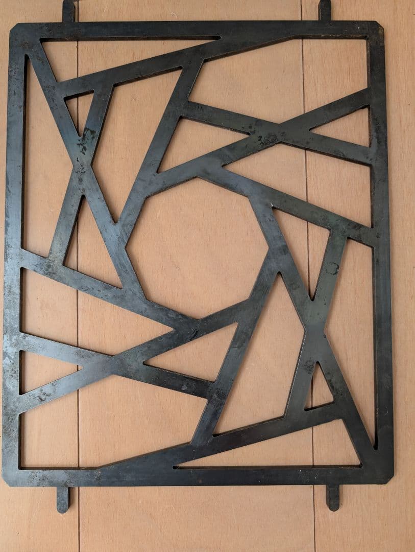 フラットバーナー 耐熱塗装済み & ゴトク