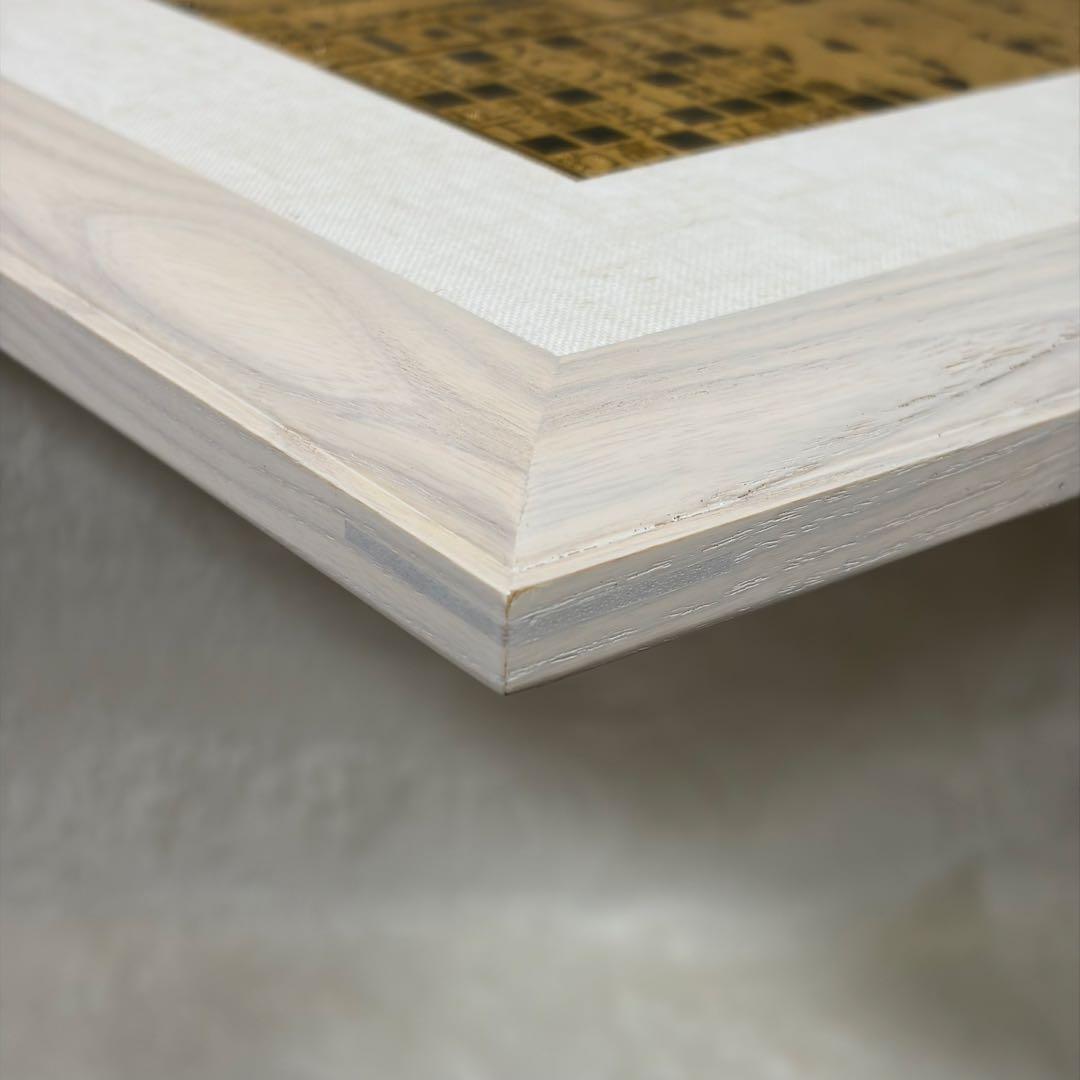 【良番】阪神タイガース2005優勝記念 日刊スポーツ メタルアート 額装 記念品