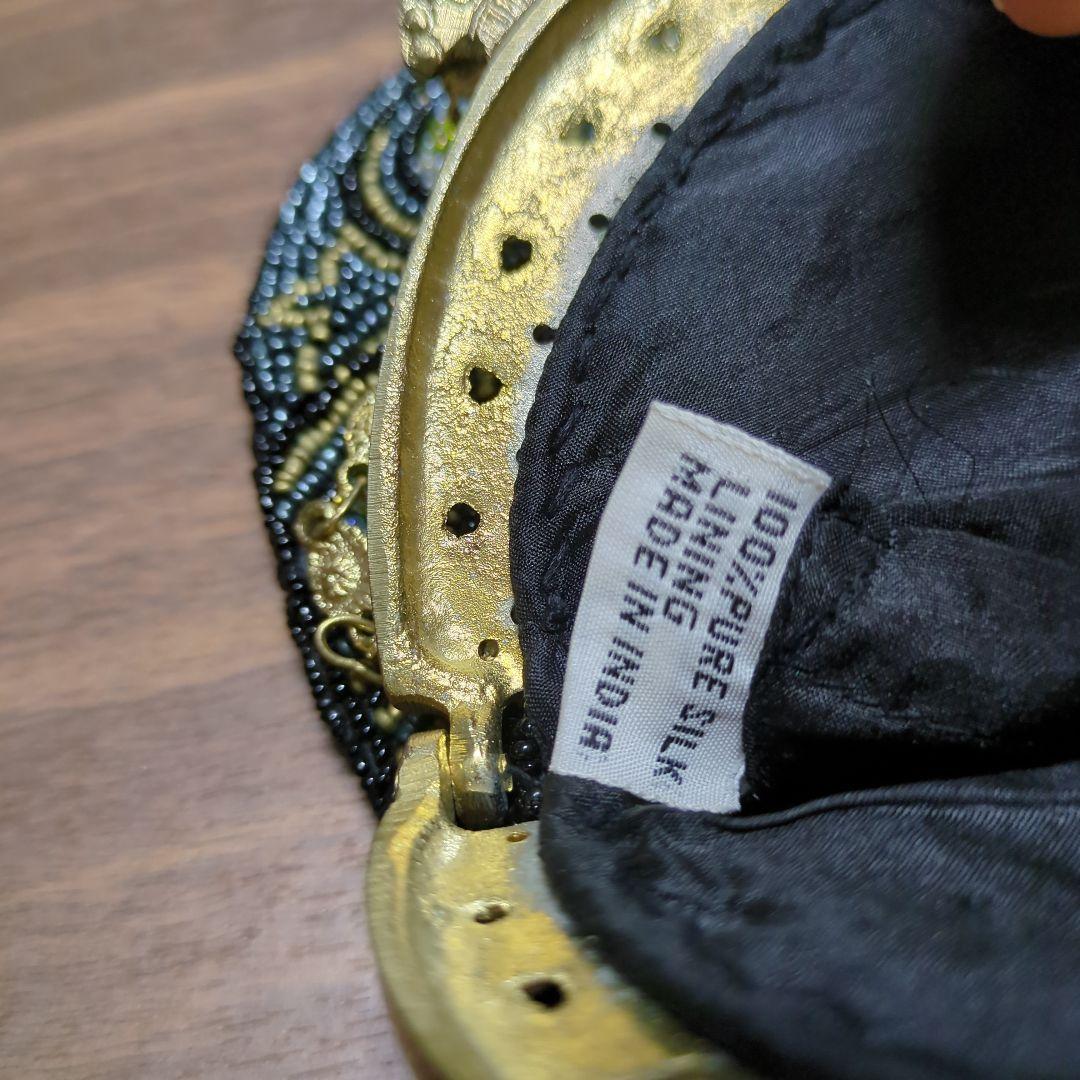 【新品・未使用タグ付】 Christiana ショルダーバッグ ビーズバッグ