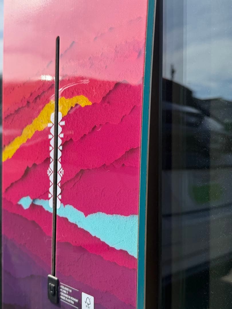 BURTON FEELGOOD Flying V 140cm 使用半日のみ