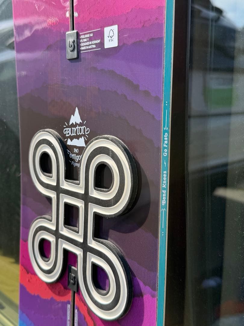 BURTON FEELGOOD Flying V 140cm 使用半日のみ