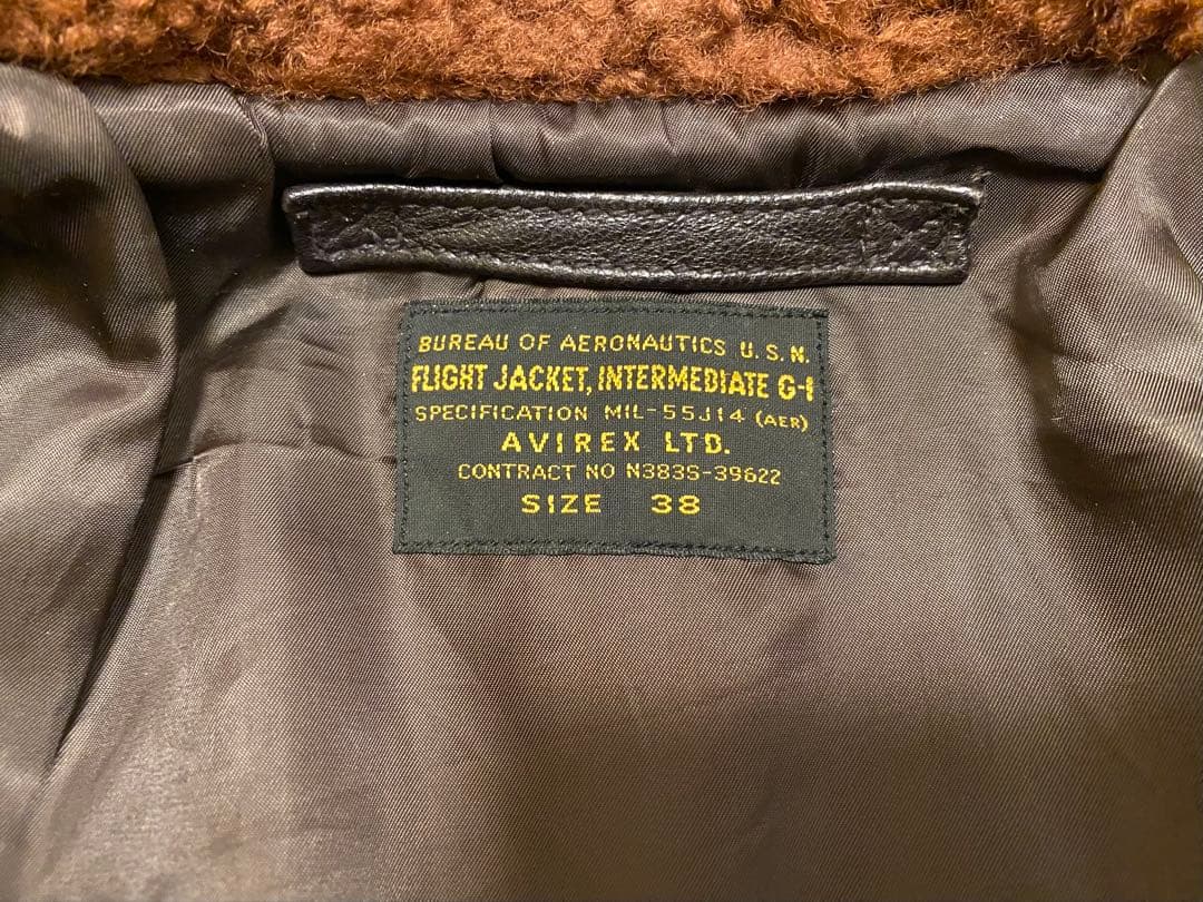 AVIREX G1ジャケットTOP GUNモデル