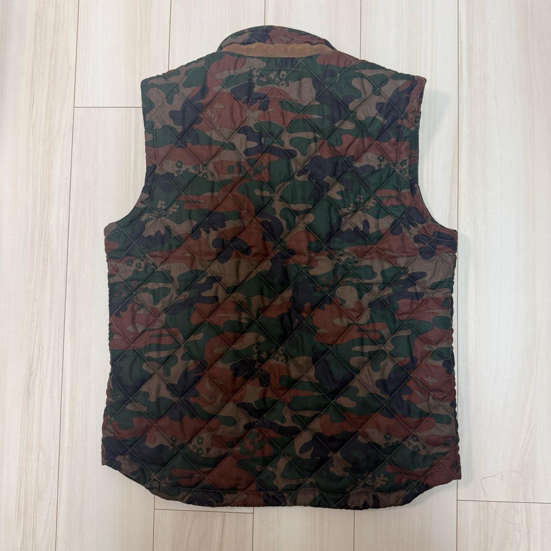 THE NORTH FACE Mサイズ 迷彩キルティングベスト