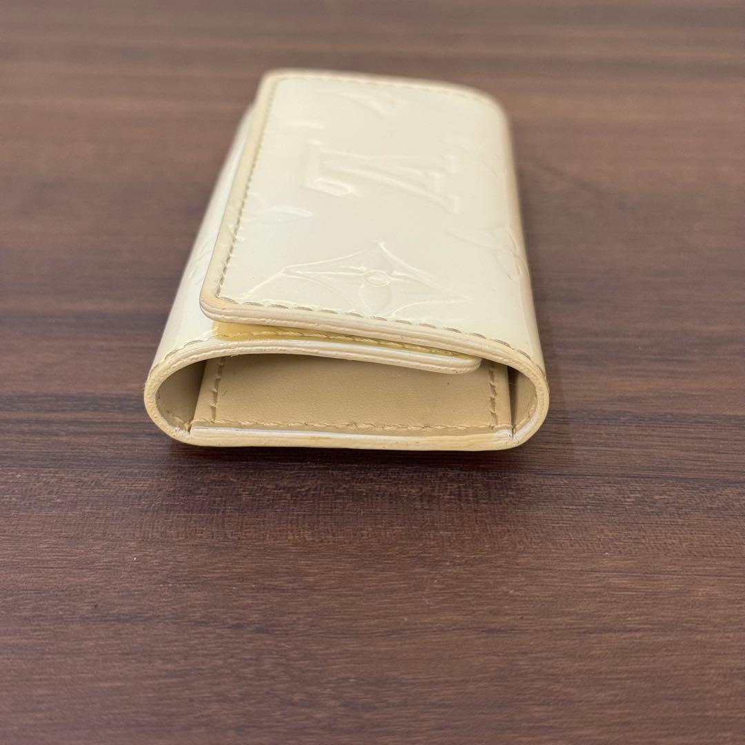 【箱付】 LOUIS VUITTON キーケースミュ ルティクレ4 ヴェルニ