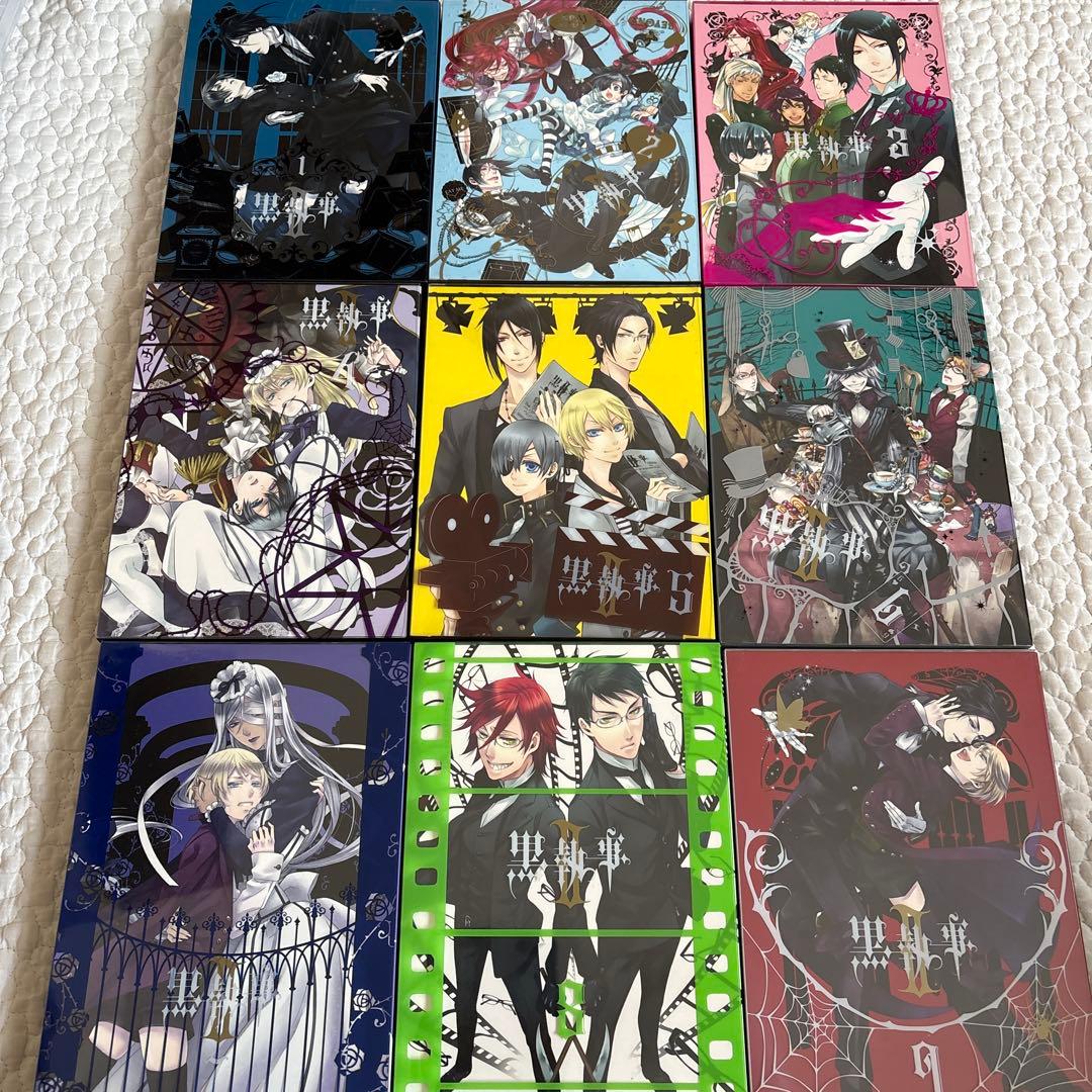【完全生産限定版】黒執事 Ⅱ 2期 全9巻 DVD セット