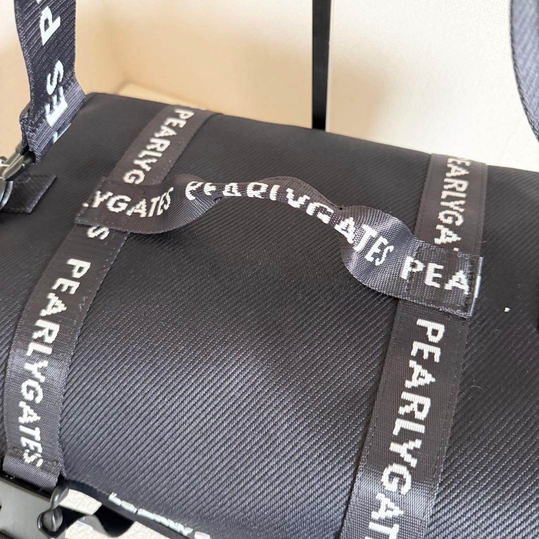 PEARLYGATES 収納バッグ ショルダー　ネイビー　多機能