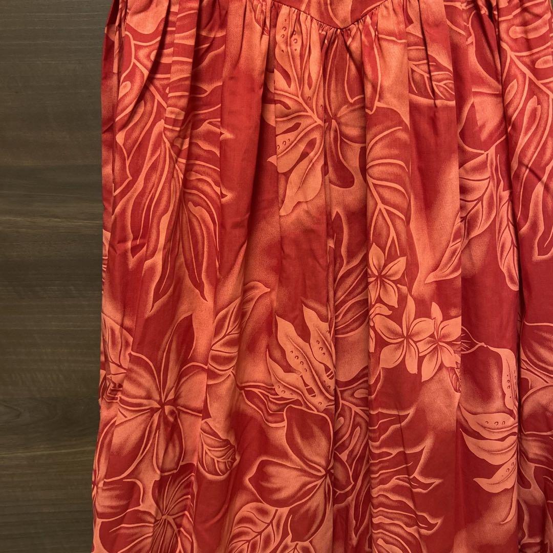 CCファッションズ ロングキャミワンピース ハワイアン リゾート ボタニカル柄