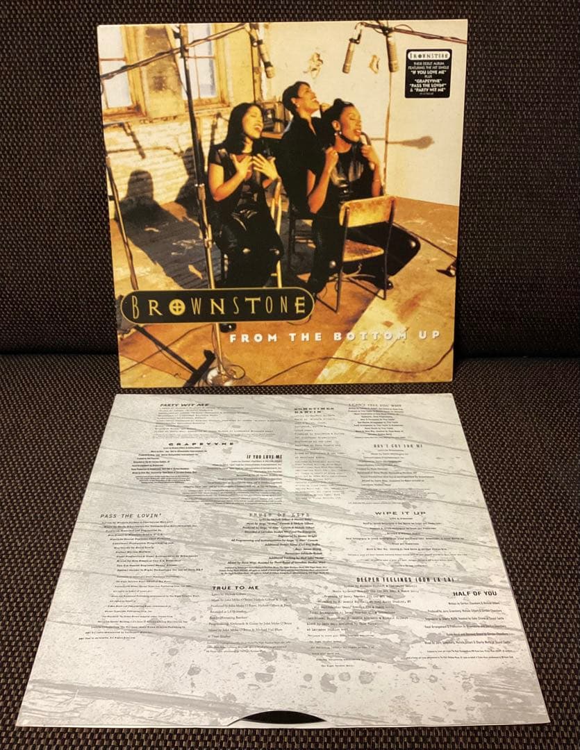 FROM THE BOTTOM UP BROWNSTONE EUオリジナル盤LP