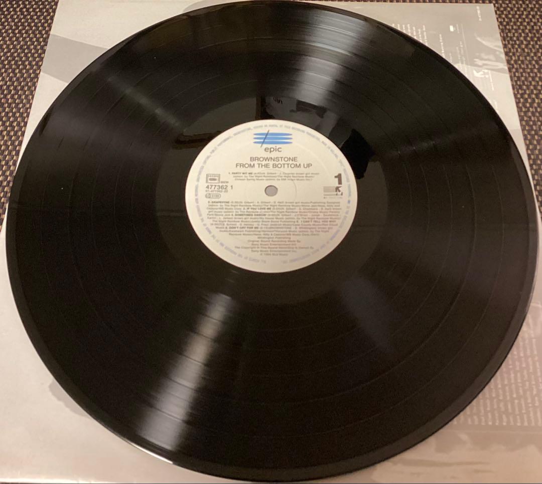 FROM THE BOTTOM UP BROWNSTONE EUオリジナル盤LP