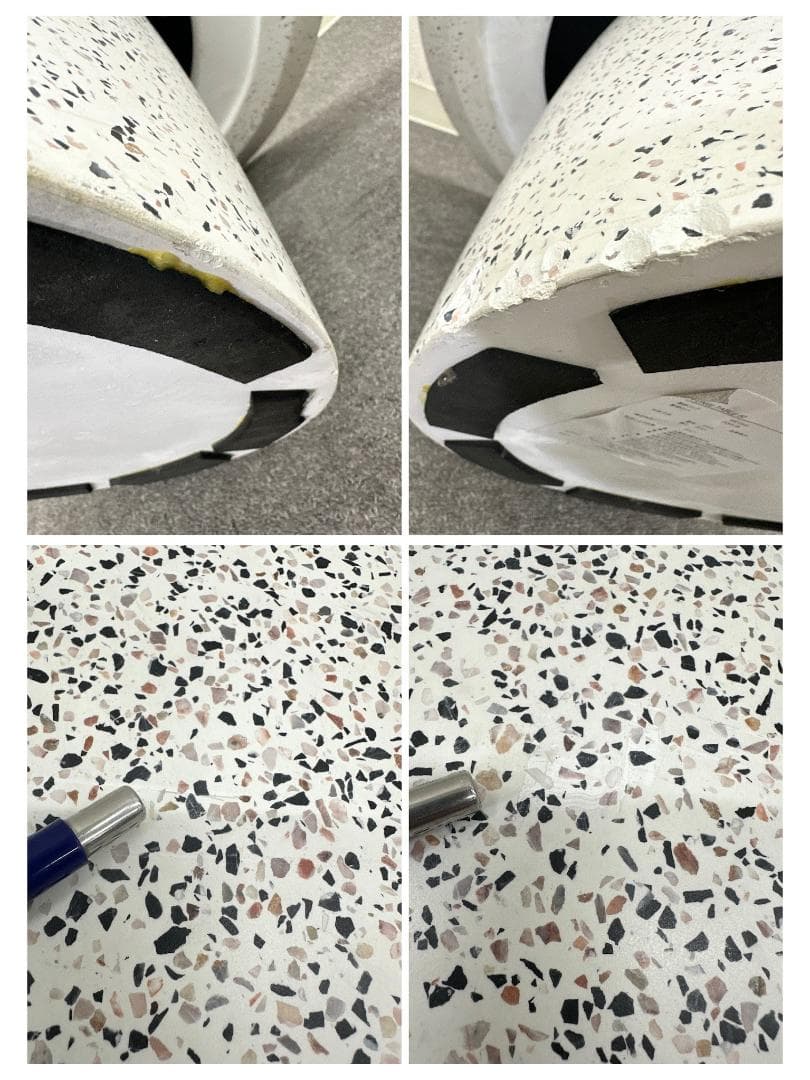 モーダエンカーサ■FUNGI60　コーヒーテーブル　テラゾー　シンプル　ミニマル