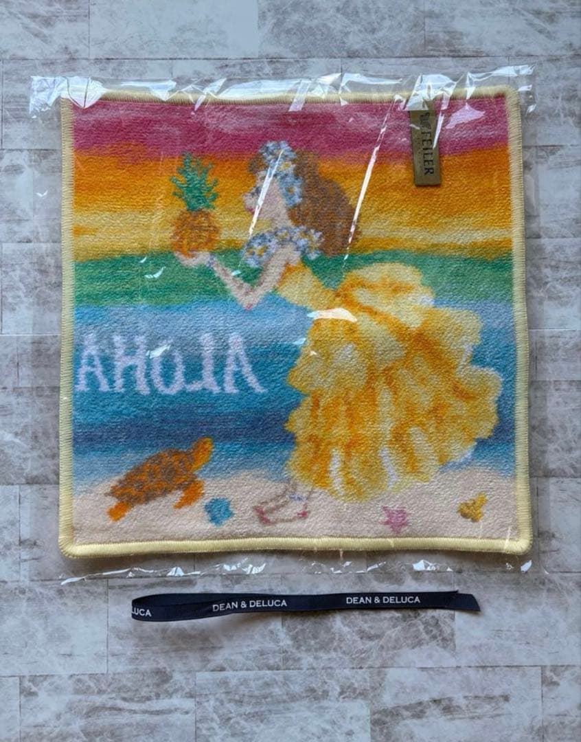 FEILER Dean&Deluca ハワイロイヤルハ ワイアンセンターハンカチ