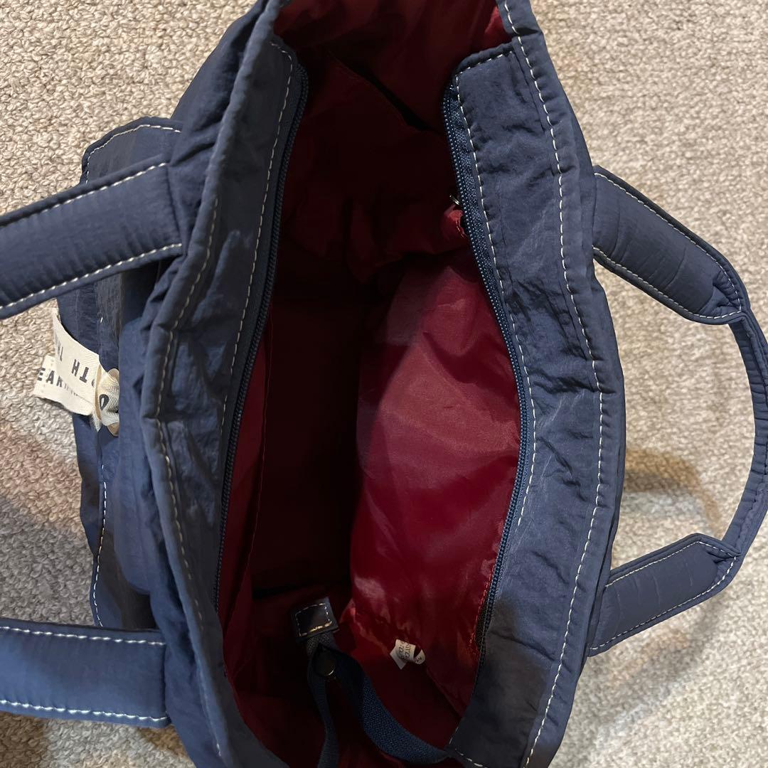 美品　オノフ　ネイビー ゴルフバッグ スタンド式