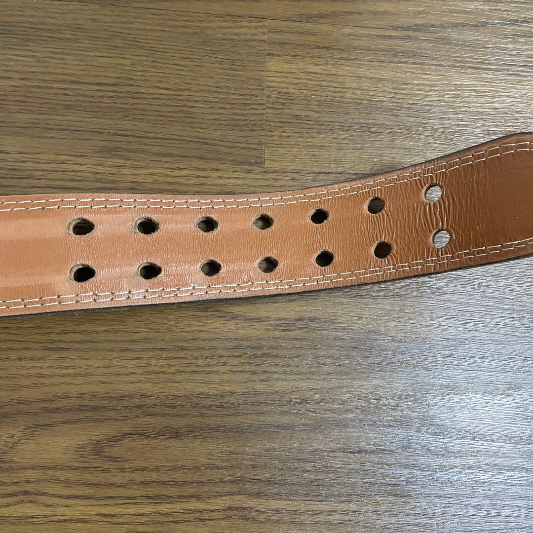 ゴールドジム プロレザーベルト Ｌサイズ