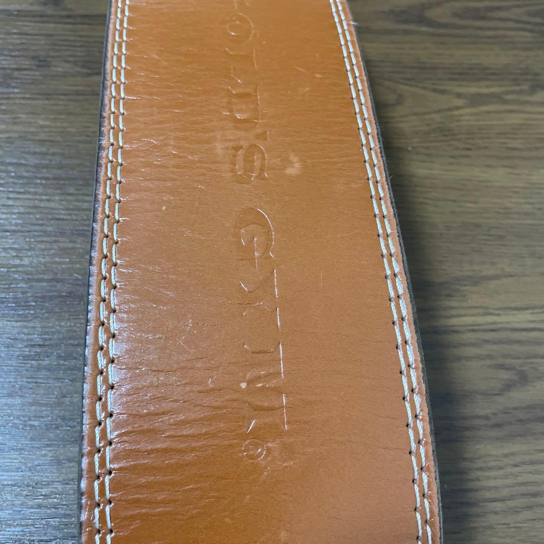 ゴールドジム プロレザーベルト Ｌサイズ