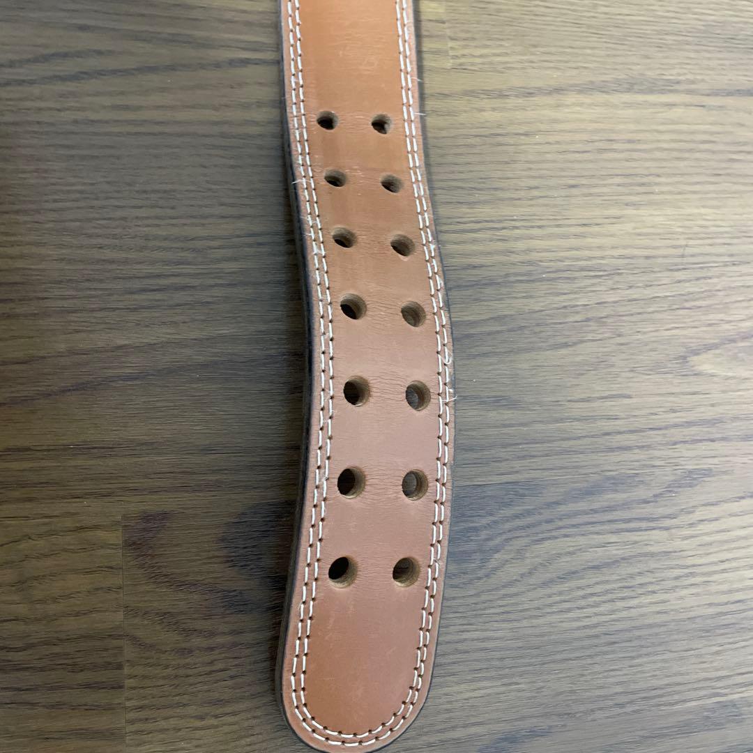 ゴールドジム プロレザーベルト Ｌサイズ