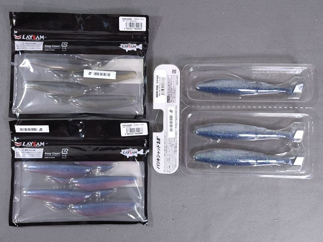 ラバージグ··スピナベルト·ワーム·ラバースカート·ケース付き多数まとめ売り