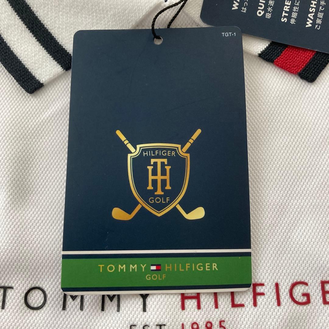 【新品】 長袖ポロシャツ バックファスナーM ホワイト