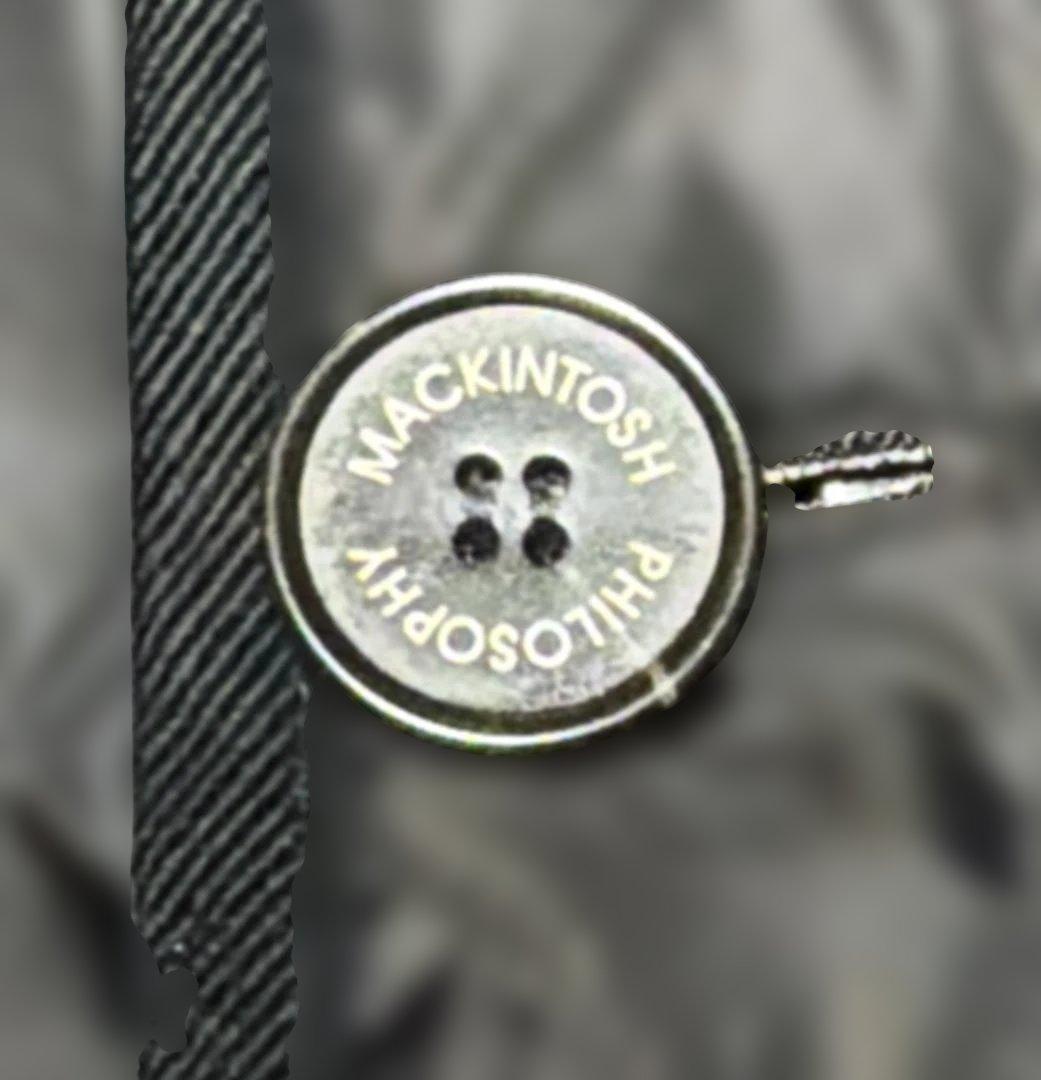 鉄*雪様 マッキントッシュフィロソフィー ・ジャケットリバーシブル 黒/灰 XL