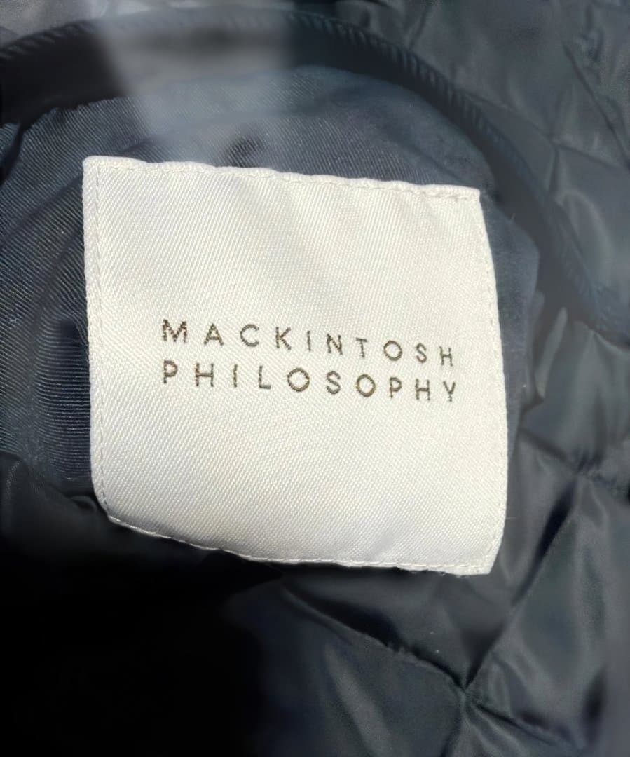 鉄*雪様 マッキントッシュフィロソフィー ・ジャケットリバーシブル 黒/灰 XL