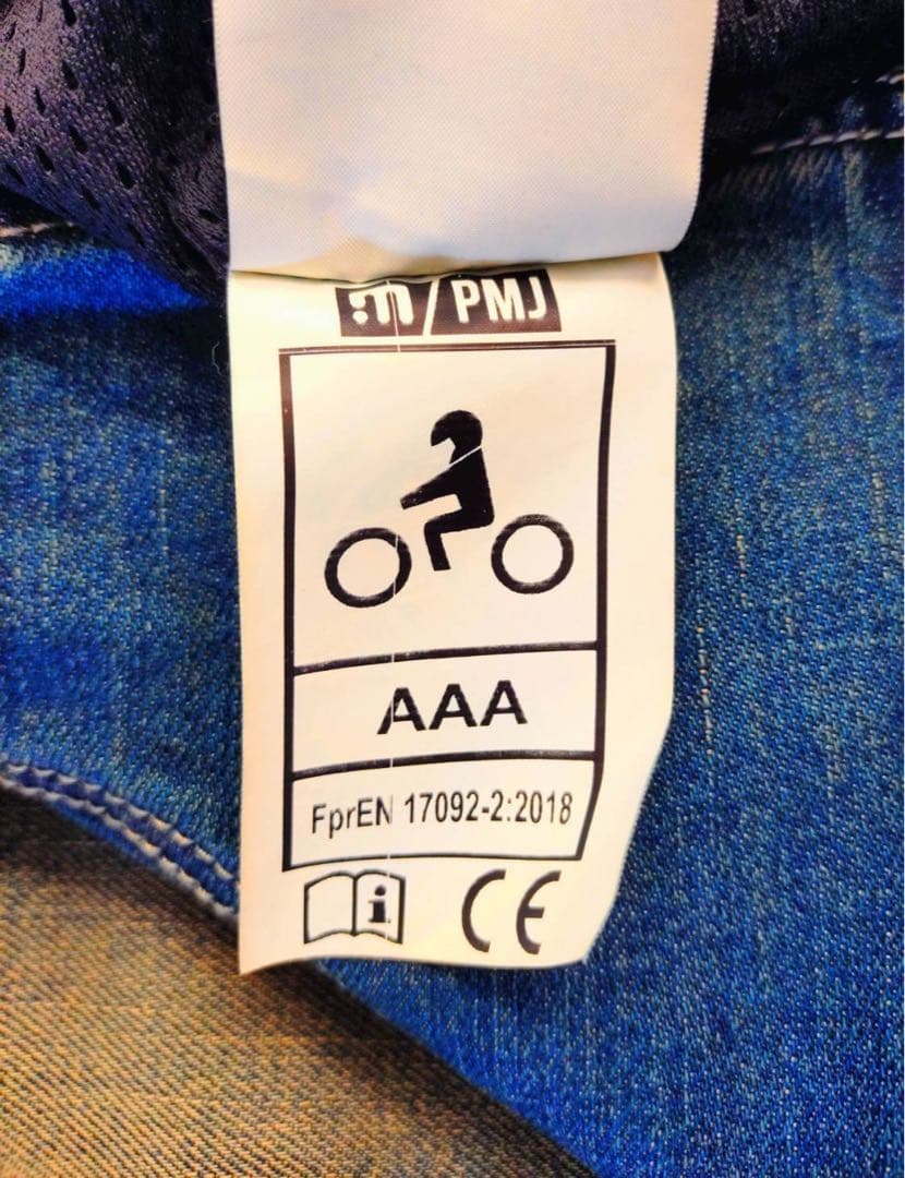 PMJ デニムジャケット プロモジーンズ　バイク用　アウター