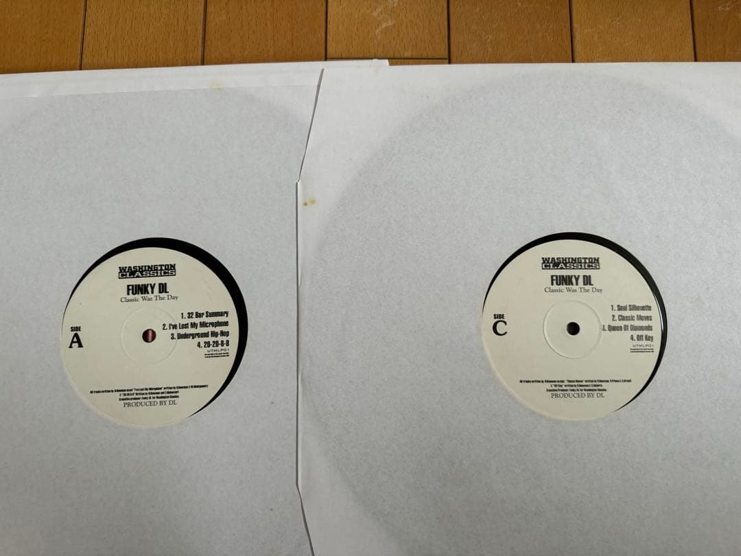 Funky DL - Classic was the Day LP レコード