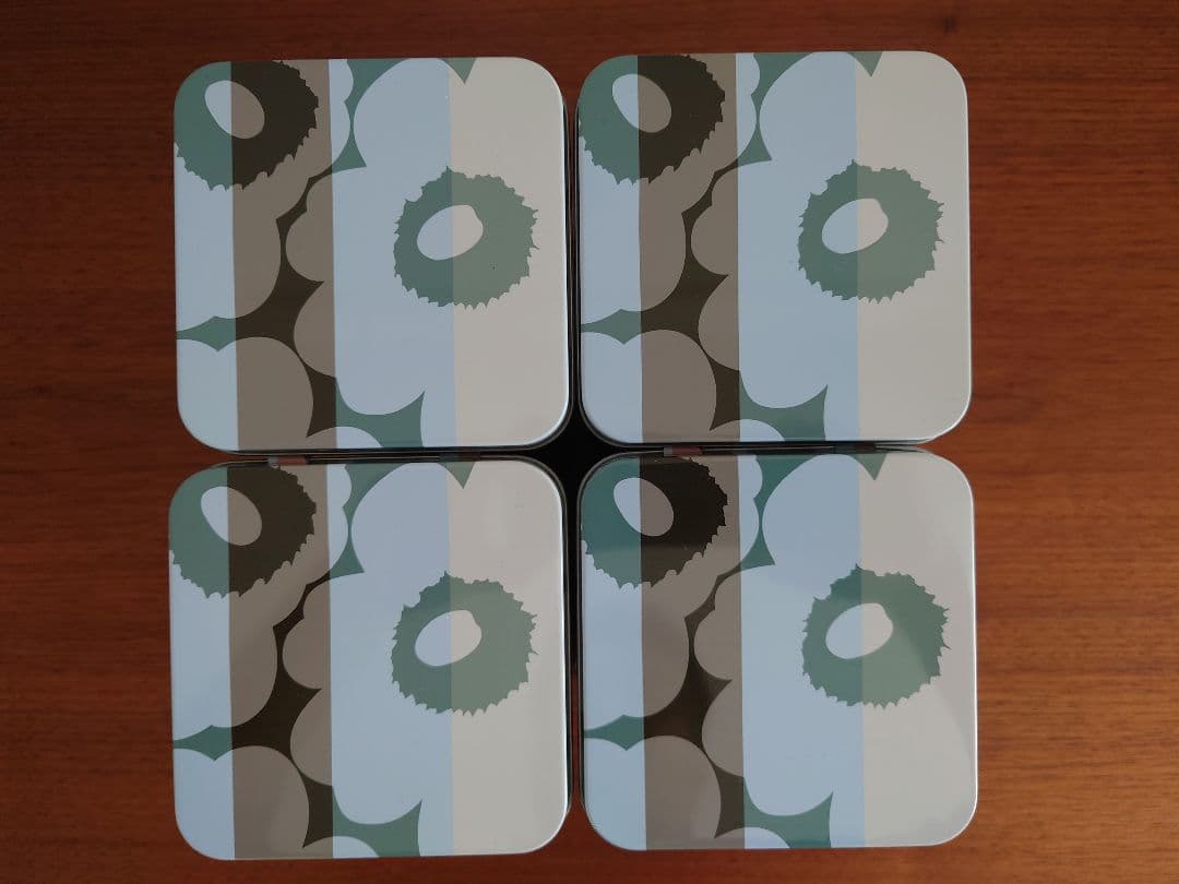 マリメッコ Tin Box 4個セット